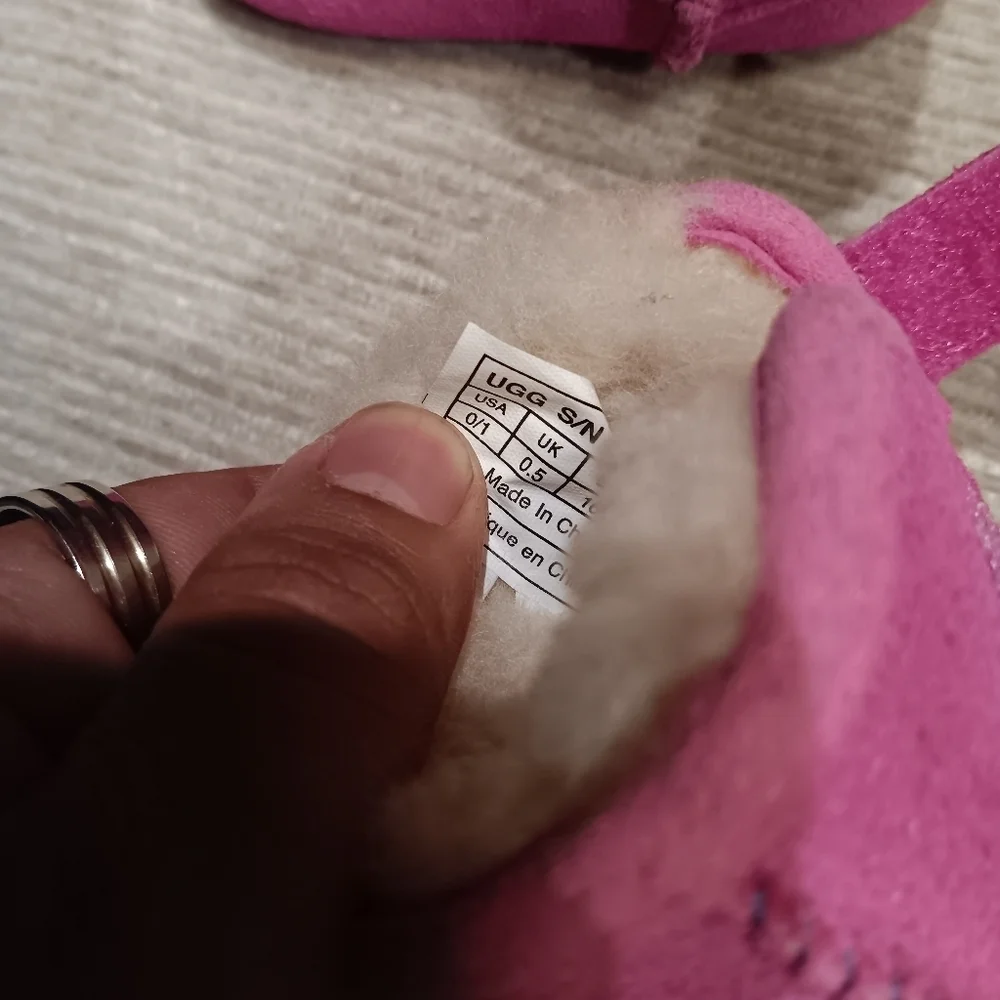 UGG Fuchsia Baby Walker Boots
